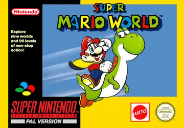 『Super Mario World』欧州版のパッケージ