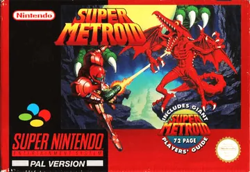 『Super Metroid』欧州版のパッケージ