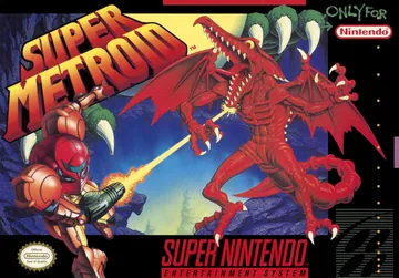 『Super Metroid』北米版のパッケージ