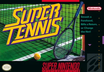 『Super Tennis』北米版のパッケージ