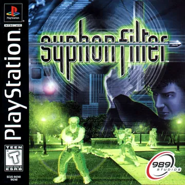 Portada de Syphon Filter, edición de Norteamérica