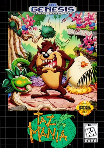 Обложка: Taz-Mania, издание — Европа