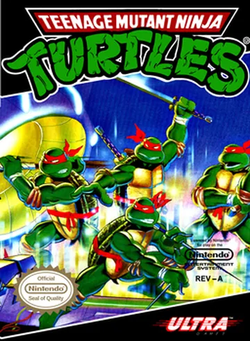 『Teenage Mutant Hero Turtles』欧州版のパッケージ