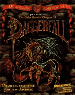 Обложка: The Elder Scrolls II: Daggerfall, издание — Северная Америка