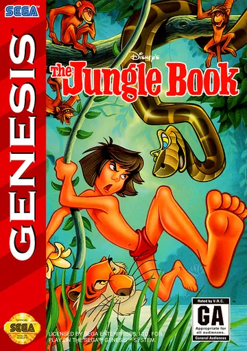 Portada de The Jungle Book, edición de Norteamérica