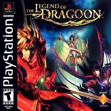 Portada de The Legend of Dragoon, edición de Norteamérica