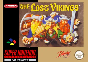 Обложка: The Lost Vikings, издание — Европа