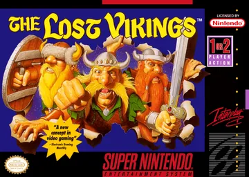 Обложка: The Lost Vikings, издание — Северная Америка