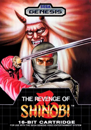 Portada de The Revenge of Shinobi, edición de Norteamérica