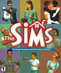 Portada de The Sims, edición de Norteamérica