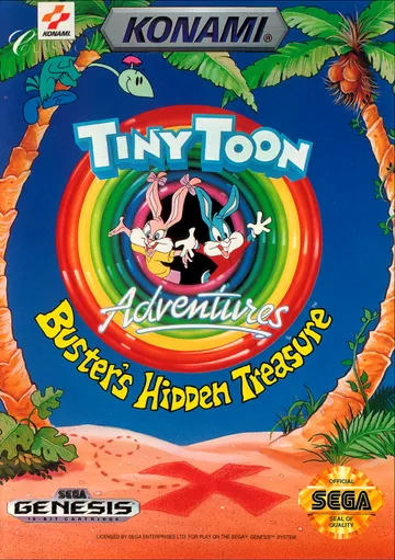 Обложка: Tiny Toon Adventures: Buster's Hidden Treasure, издание — Северная Америка