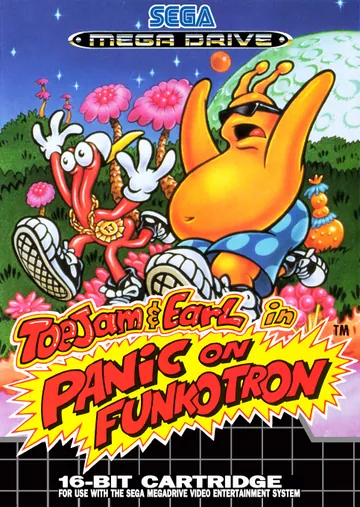 Обложка: ToeJam & Earl in Panic on Funkotron, издание — Европа