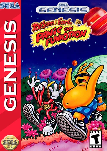 Обложка: ToeJam & Earl in Panic on Funkotron, издание — Северная Америка