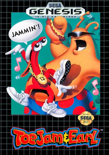 『ToeJam & Earl』北米版のパッケージ