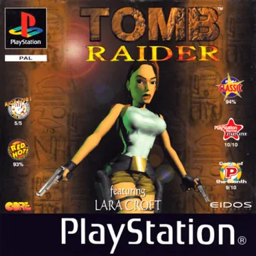 『Tomb Raider』欧州版のパッケージ