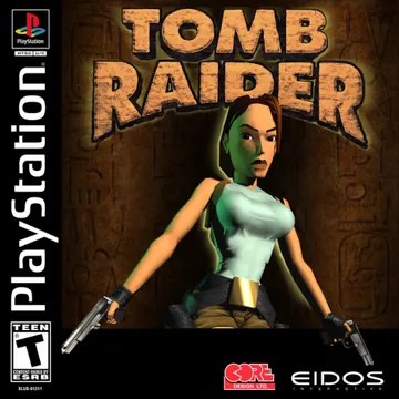 『Tomb Raider』北米版のパッケージ