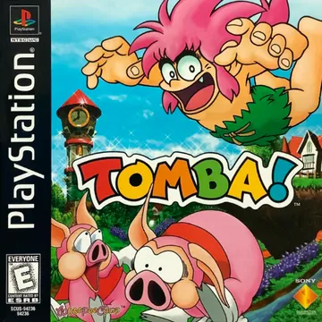 『Tomba!』北米版のパッケージ