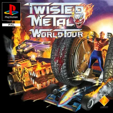 『Twisted Metal World Tour』欧州版のパッケージ