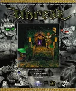 Portada de Unreal, edición de Norteamérica