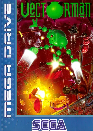 Portada de Vectorman, edición de Europa