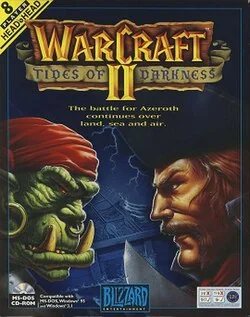 Обложка: Warcraft II: Tides of Darkness, издание — Северная Америка