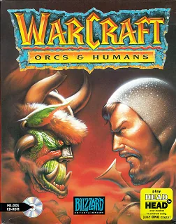 Portada de Warcraft: Orcs & Humans, edición de Norteamérica