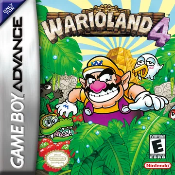 Обложка: Wario Land 4, издание — Европа