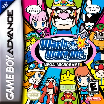 Обложка: WarioWare, Inc.: Mega Microgame$!, издание — Северная Америка