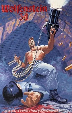 『Wolfenstein 3D』北米版のパッケージ