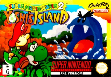 『Super Mario World 2: Yoshi's Island』欧州版のパッケージ