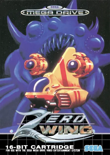 Portada de Zero Wing, edición de Europa